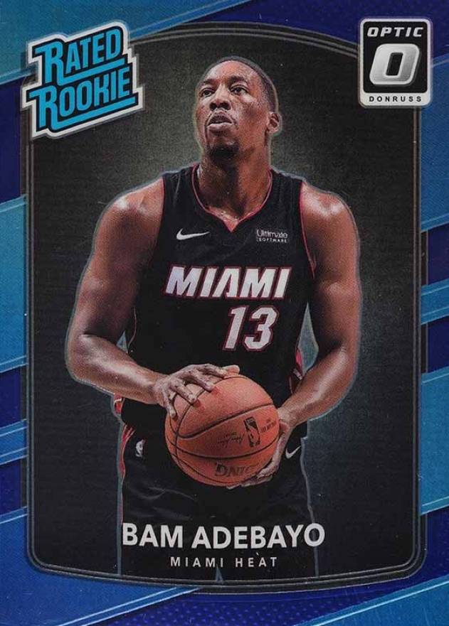 2017 Panini Donruss Optic Bam Adebayo #187 Basketball Card