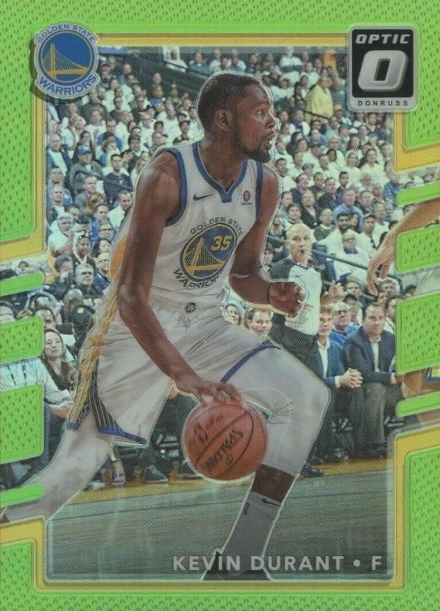 2017 Panini Donruss Optic Kevin Durant #47 Basketball Card