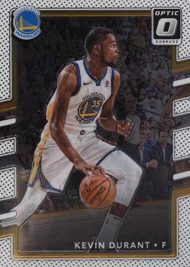 2017 Panini Donruss Optic Kevin Durant #47 Basketball Card