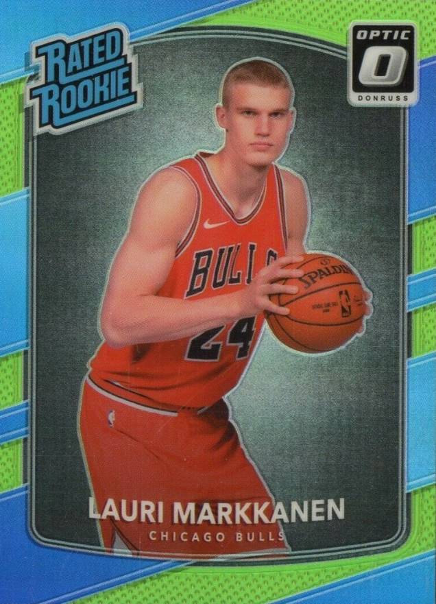 2017 Panini Donruss Optic Lauri Markkanen #159 Basketball Card