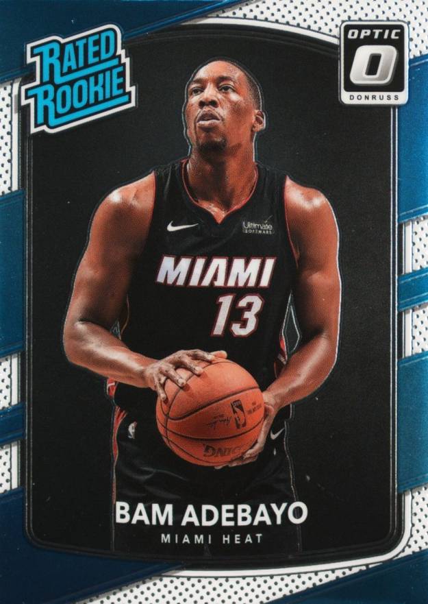 2017 Panini Donruss Optic Bam Adebayo #187 Basketball Card