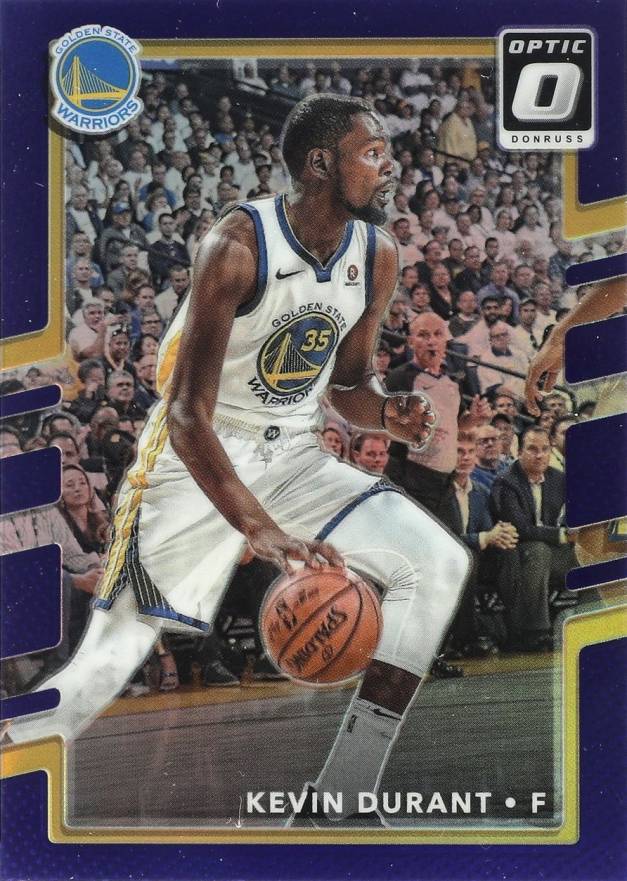 2017 Panini Donruss Optic Kevin Durant #47 Basketball Card