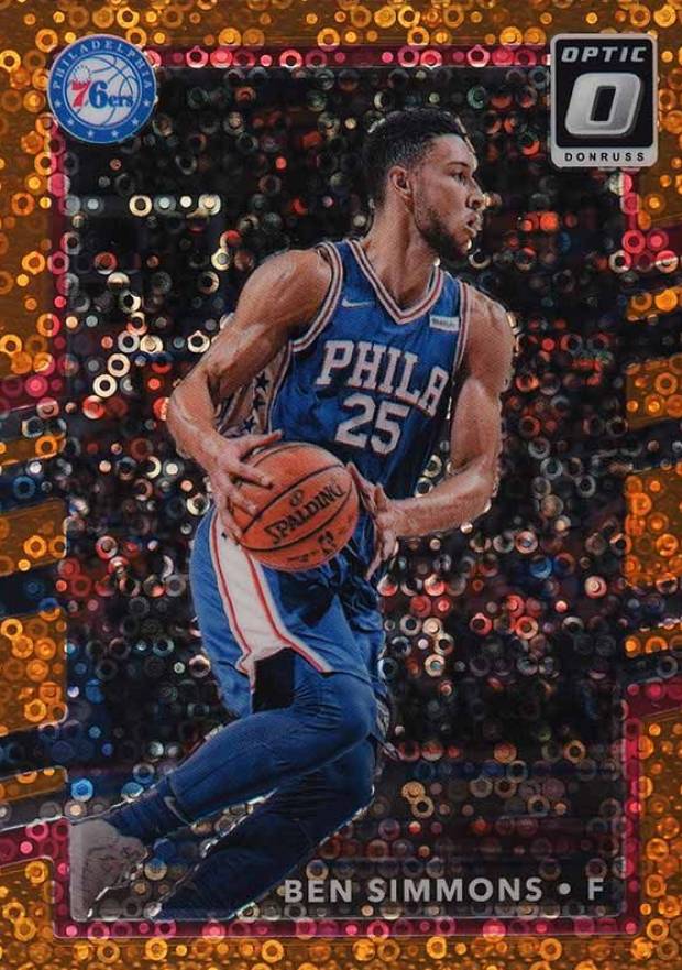 2017 Panini Donruss Optic Ben Simmons #114 Basketball Card