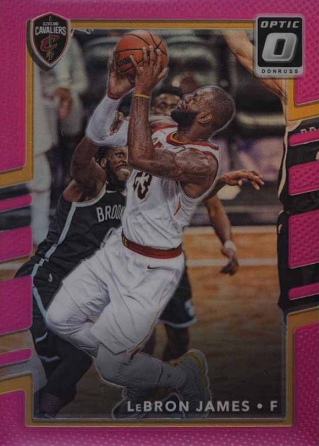 2017 Panini Donruss Optic LeBron James #27 Basketball Card