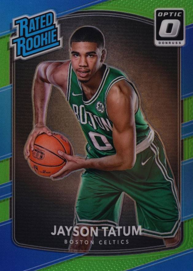 2017 Panini Donruss Optic Jayson Tatum #198 Basketball Card