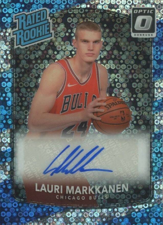 2017 Panini Donruss Optic Lauri Markkanen #159 Basketball Card