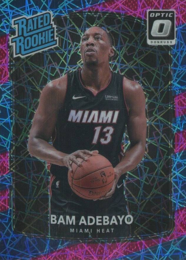 2017 Panini Donruss Optic Bam Adebayo #187 Basketball Card