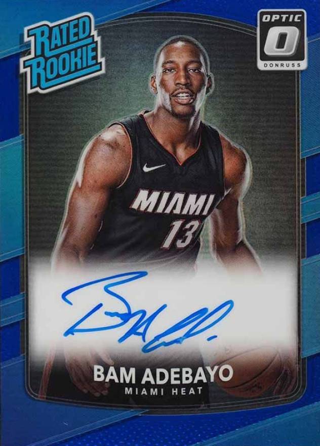 2017 Panini Donruss Optic Bam Adebayo #187 Basketball Card