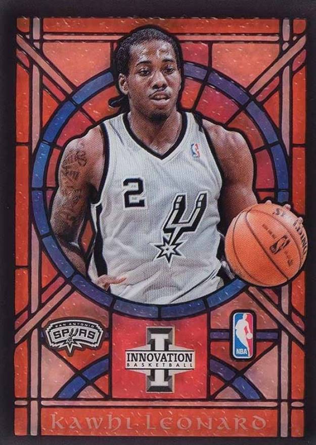 2012 Panini Innovation Stained Glass Kawhi Leonard #100 Basketball Card