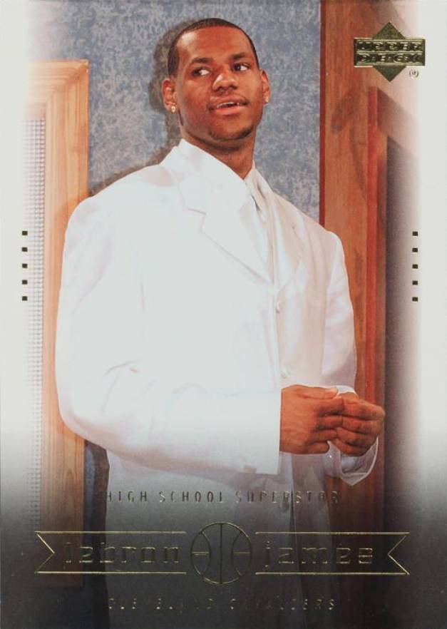 2003 Upper Deck LeBron James Box Set LeBron James #7 Basketball Card