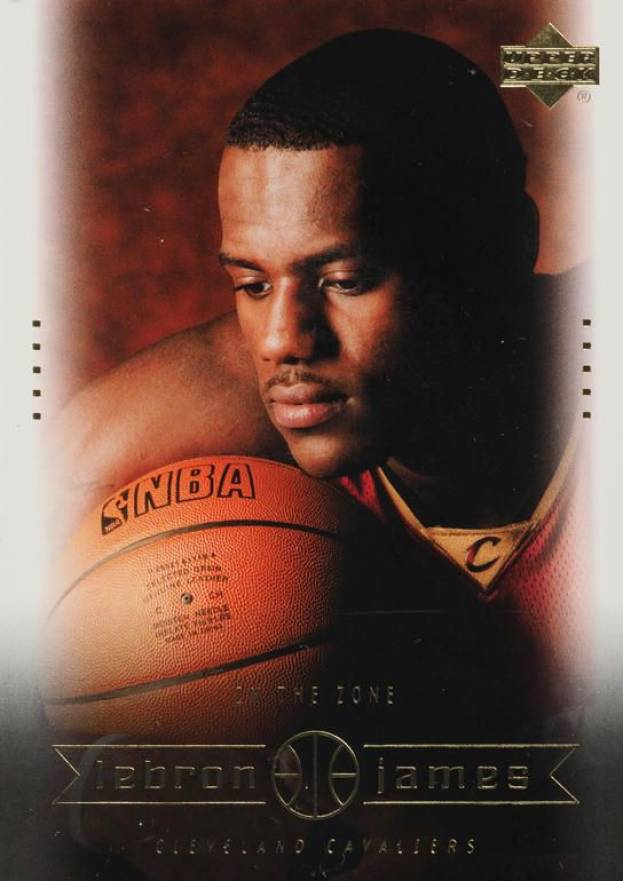 2003 Upper Deck LeBron James Box Set LeBron James #13 Basketball Card