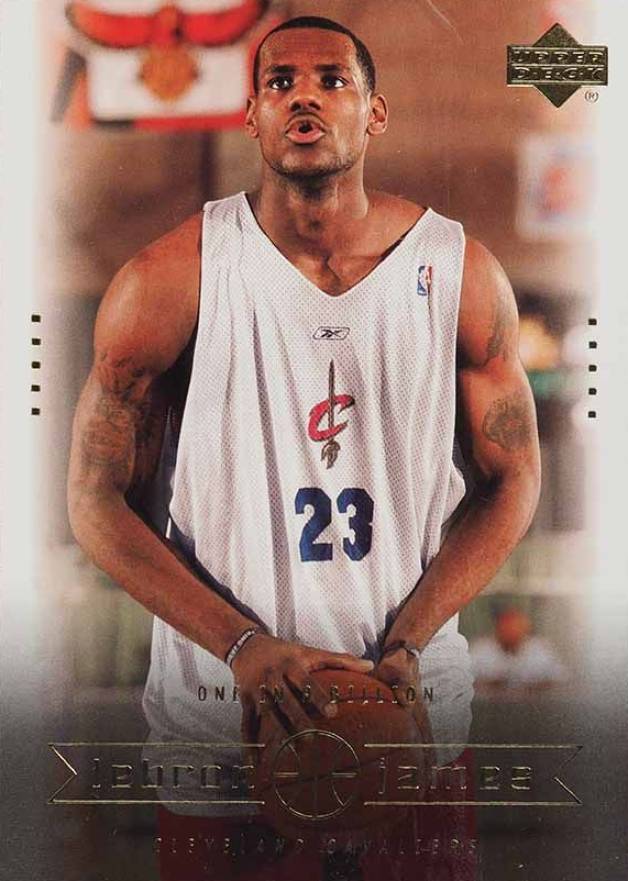 2003 Upper Deck LeBron James Box Set LeBron James #10 Basketball Card