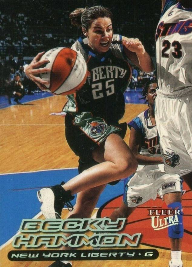 2000 Ultra WNBA  Becky Hammon #21 Basketball Card