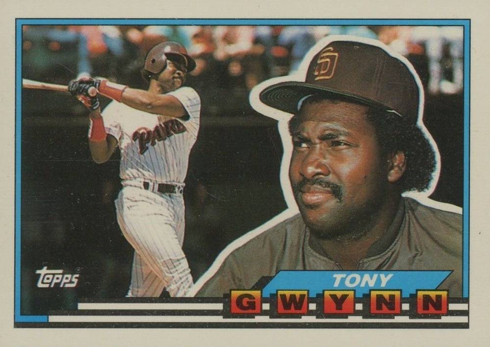 1989 Topps Big Baseball Tony Gwynn #58 Baseball Card