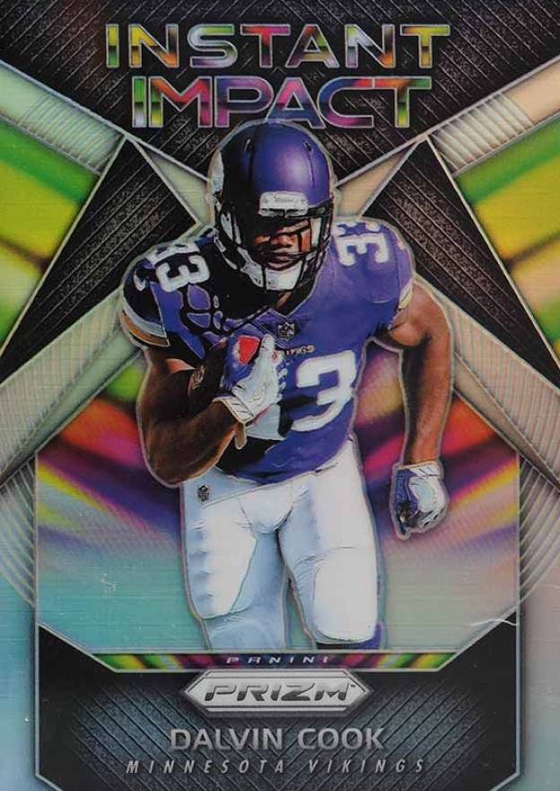 2017 Panini Prizm Instant Impact Dalvin Cook #3 Football Card