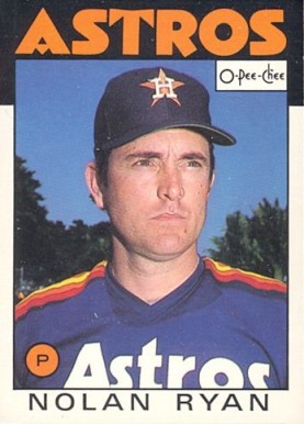 1986 O-Pee-Chee Nolan Ryan #100 Baseball Card