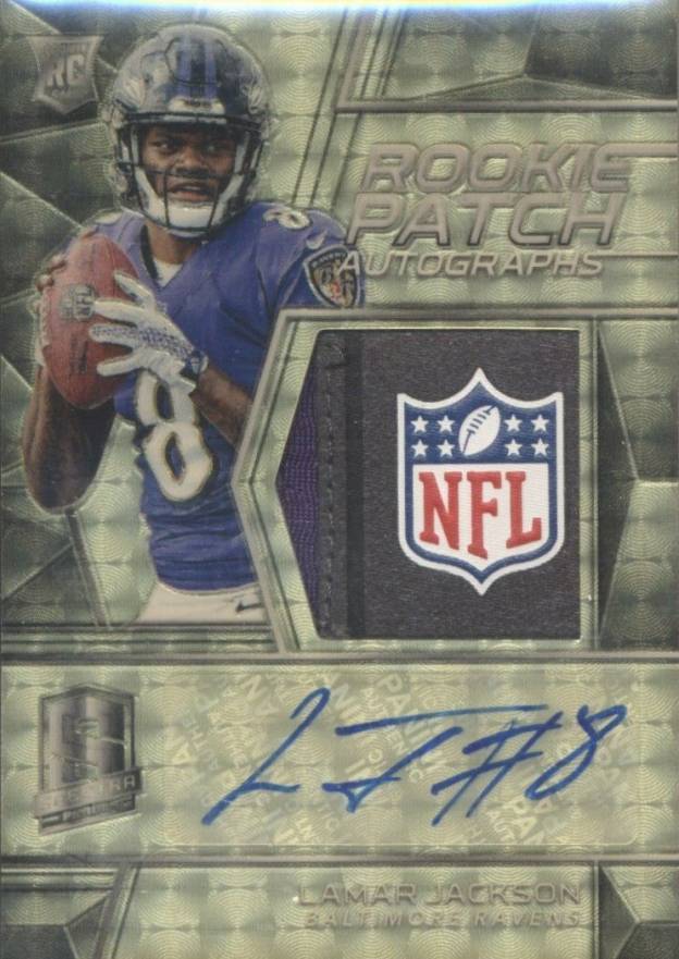 2018 Panini Spectra Lamar Jackson #217 Football Card