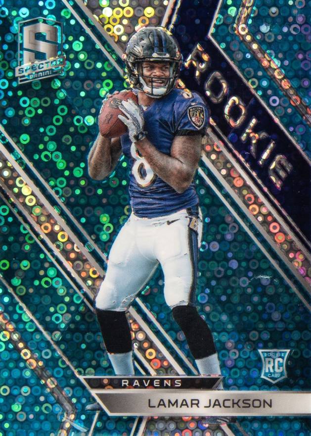 2018 Panini Spectra Lamar Jackson #132 Football Card