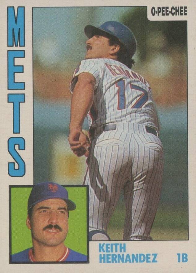 1984 O-Pee-Chee Keith Hernandez #120 Baseball Card