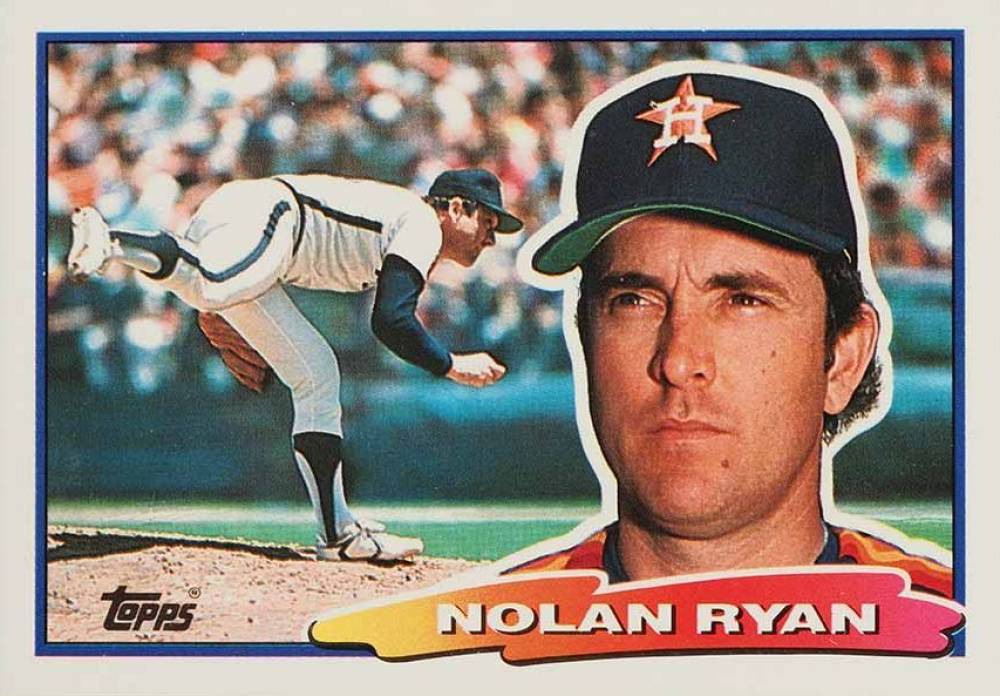 1988 Topps Big Baseball Nolan Ryan #29 Baseball Card