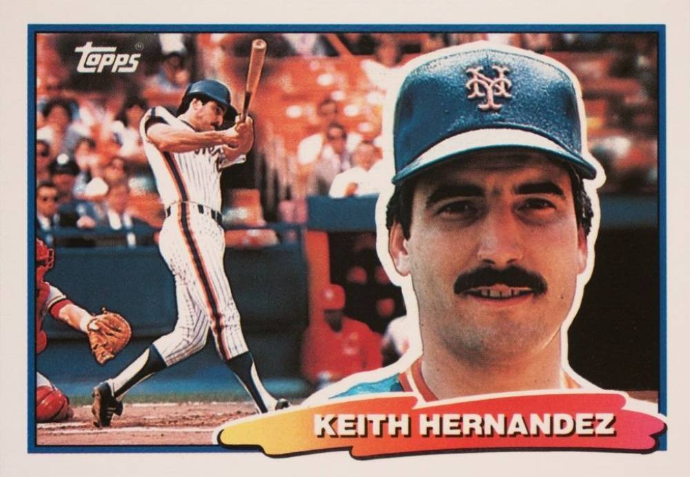1988 Topps Big Baseball Keith Hernandez #59 Baseball Card