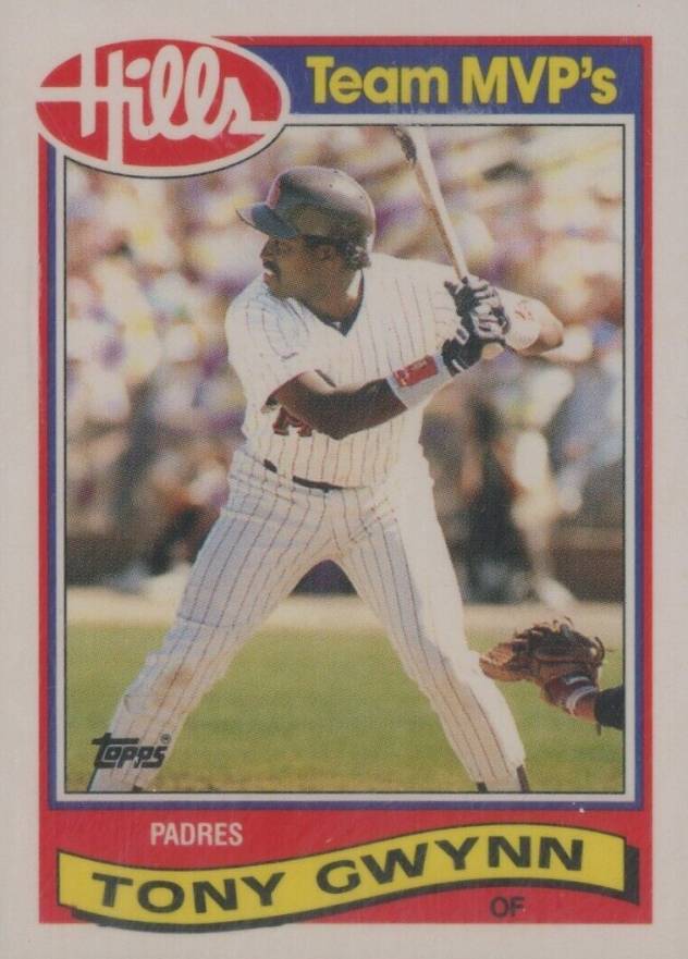 1989 Hills Team MVP's Tony Gwynn #16 Baseball Card