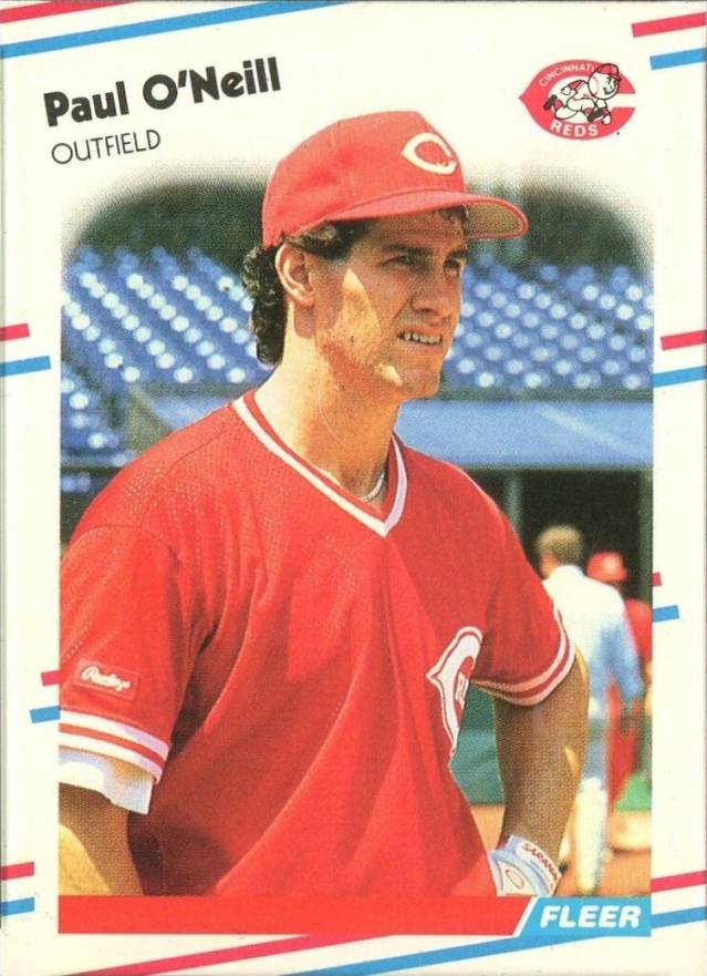 1988 Fleer Update Paul O'Neill #U-85 Baseball Card