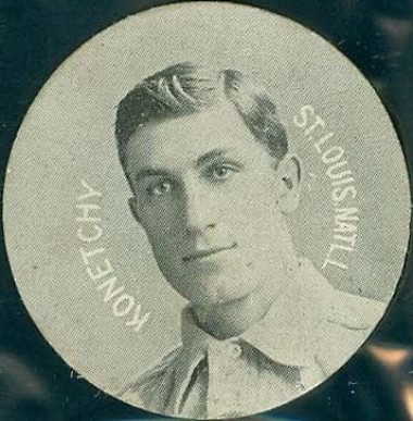 1909 Colgan's Chips Stars of the Diamond Ed Konetchy # Baseball Card