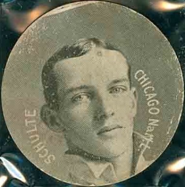 1909 Colgan's Chips Stars of the Diamond Wildfire Schulte # Baseball Card