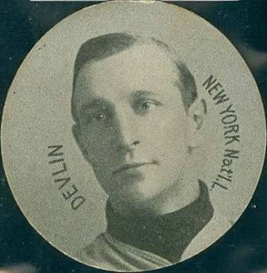 1909 Colgan's Chips Stars of the Diamond Art Devlin # Baseball Card