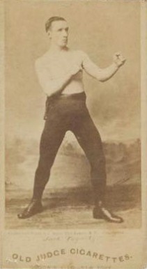 1887 Old Judge Prizefighter Jack Fogarty # Other Sports Card