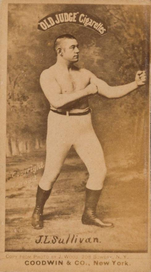 1887 Old Judge Prizefighter John L. Sullivan # Other Sports Card