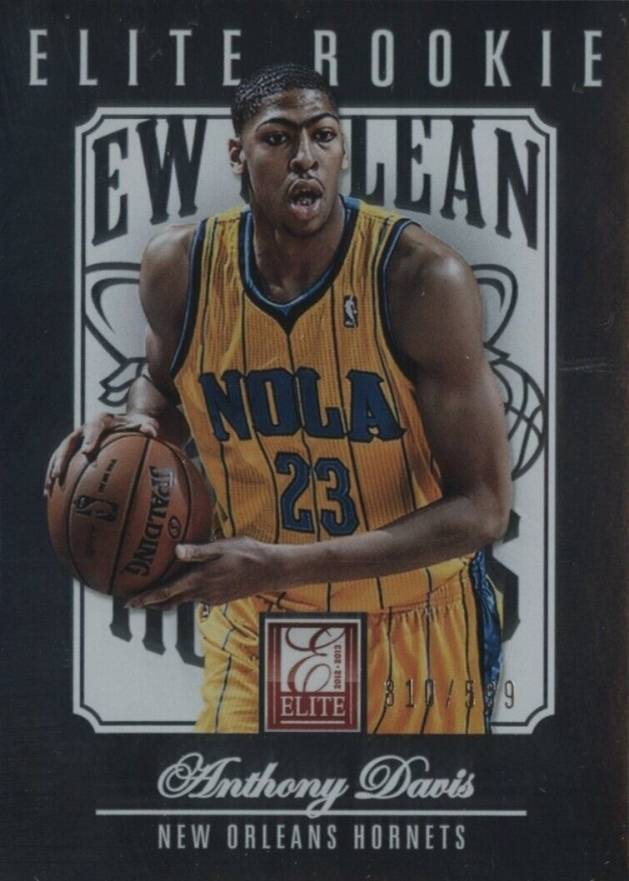 2012 Panini Elite Anthony Davis #252 Basketball Card