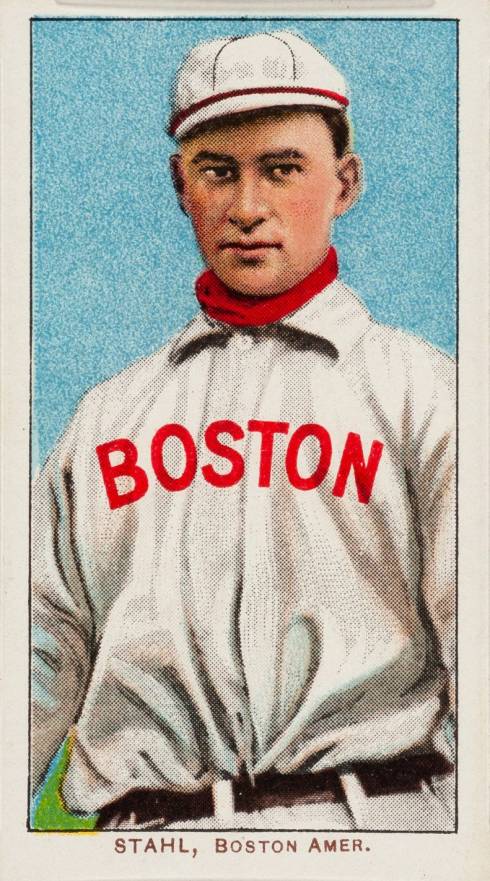 1909 White Borders Piedmont & Sweet Caporal Stahl, Boston Amer. #459 Baseball Card