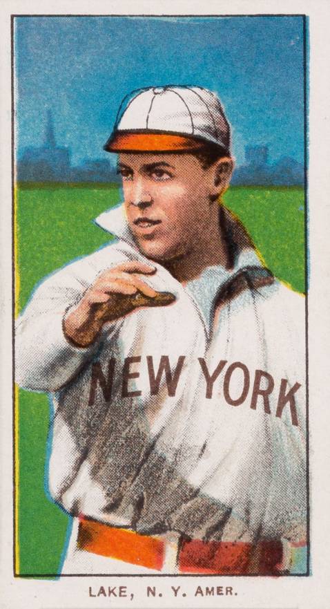 1909 White Borders Piedmont & Sweet Caporal Lake, N.Y. Amer. #272 Baseball Card