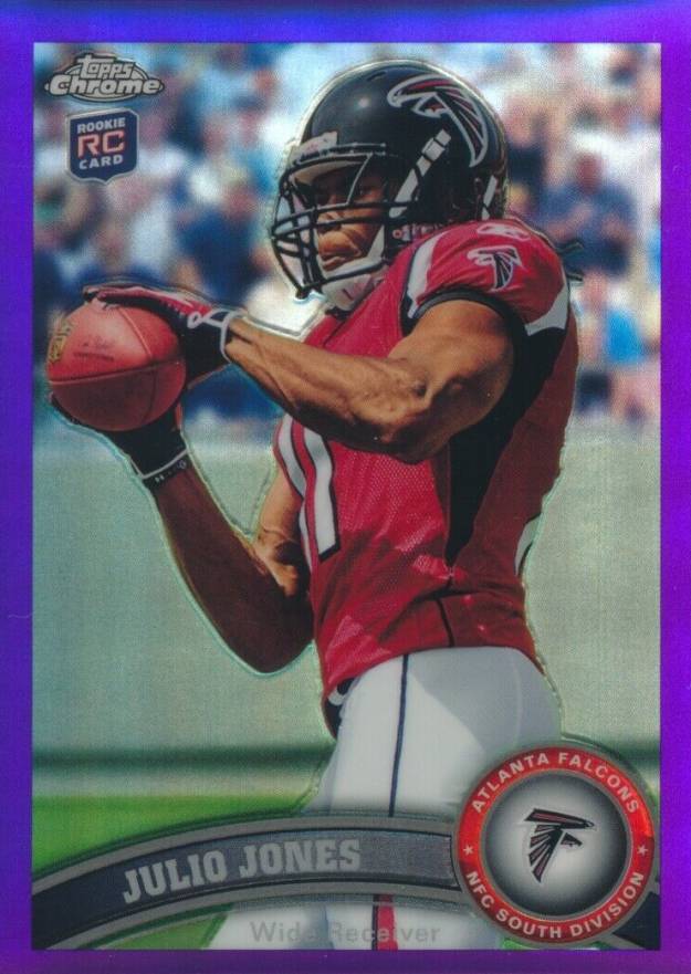 2011 Topps Chrome Julio Jones #131 Football Card