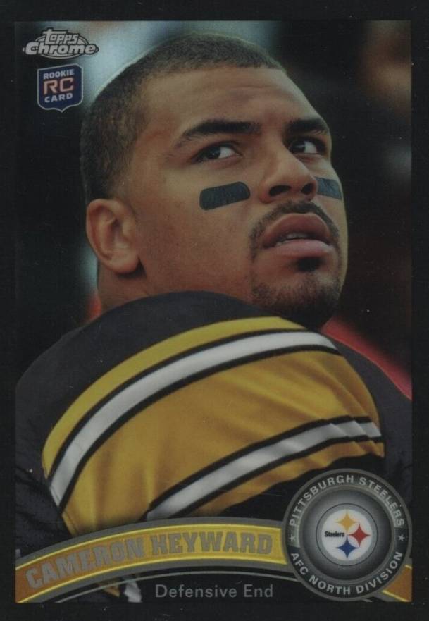 2011 Topps Chrome Cameron Heyward #117 Football Card