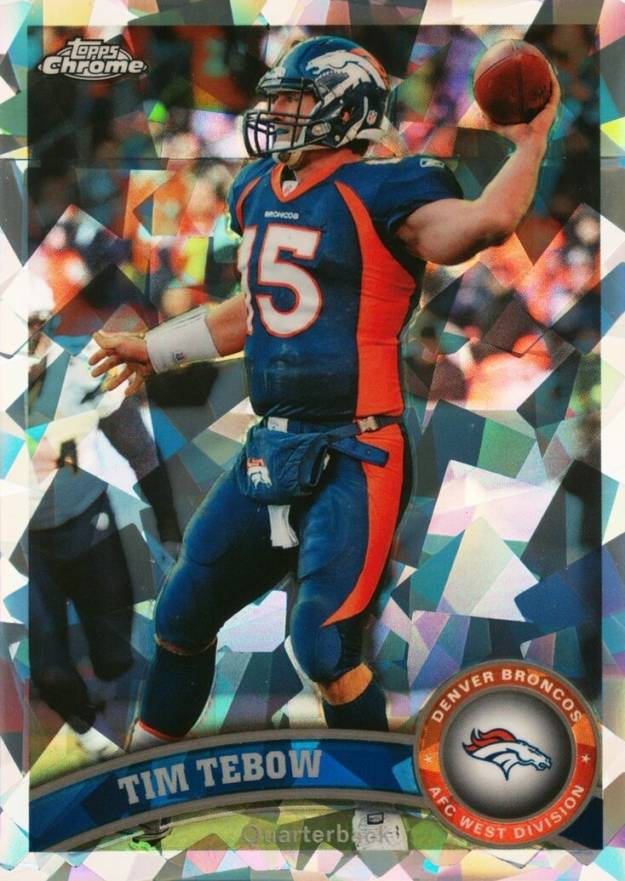 2011 Topps Chrome Tim Tebow #148 Football Card