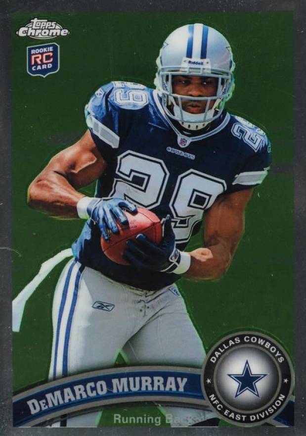 2011 Topps Chrome DeMarco Murray #173 Football Card