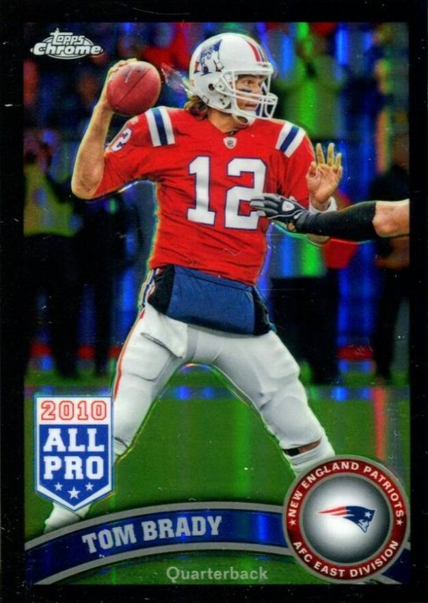 2011 Topps Chrome Tom Brady #20 Football Card