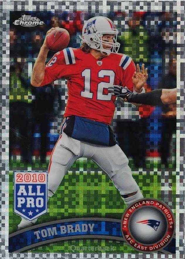 2011 Topps Chrome Tom Brady #20 Football Card