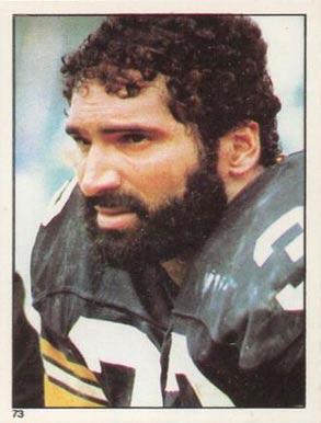 1981 Topps Stickers Franco Harris #73 Football Card