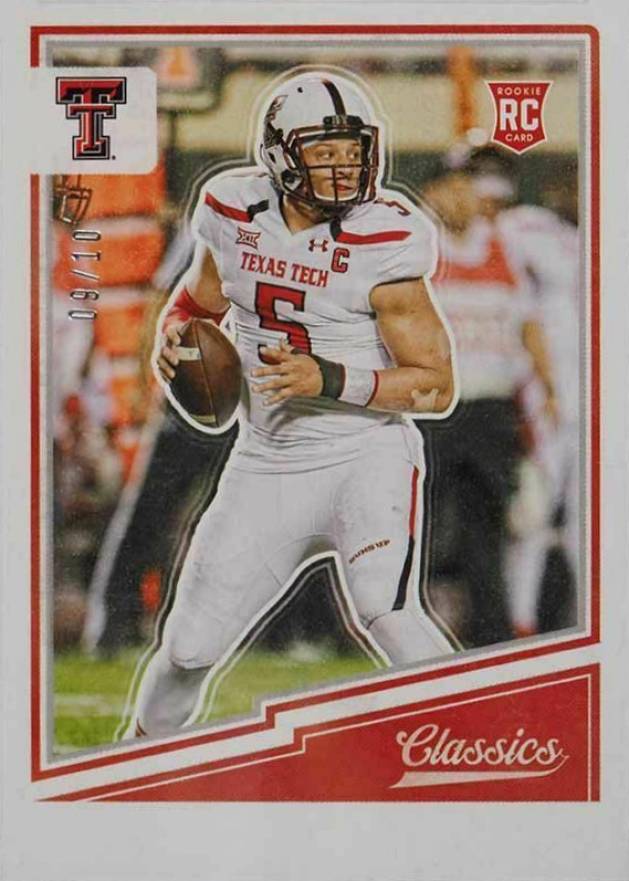 2017 Panini Classics Patrick Mahomes II #274 Football Card