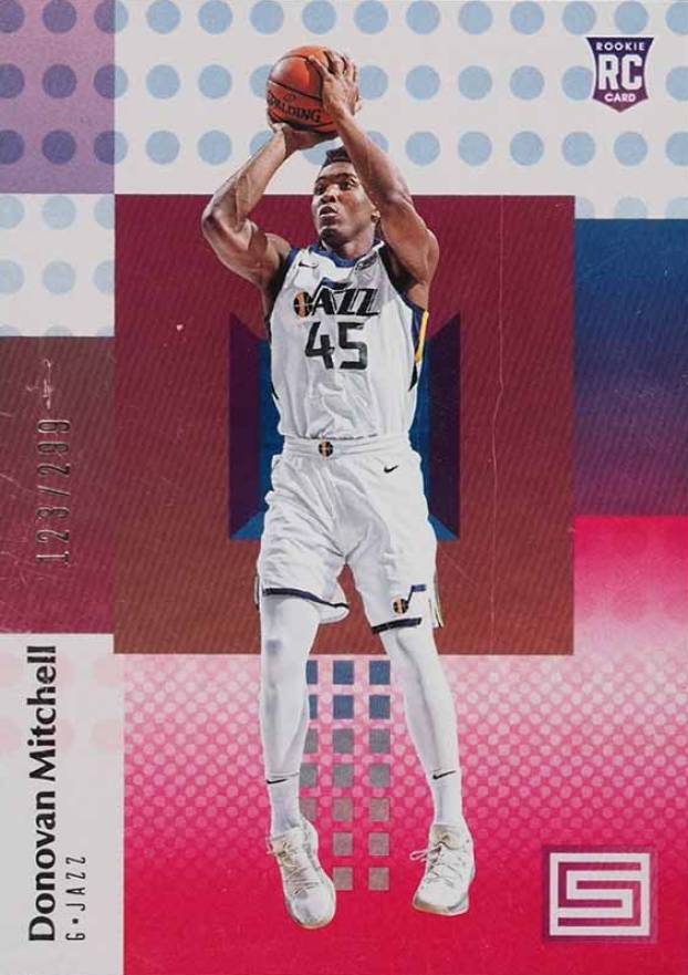 2017 Panini Status Donovan Mitchell #122 Basketball Card