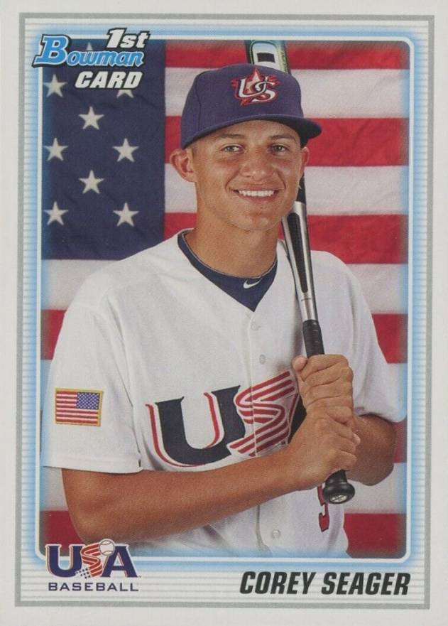 2010 Bowman Draft Picks & Prospects Corey Seager #BDPP108 Baseball Card