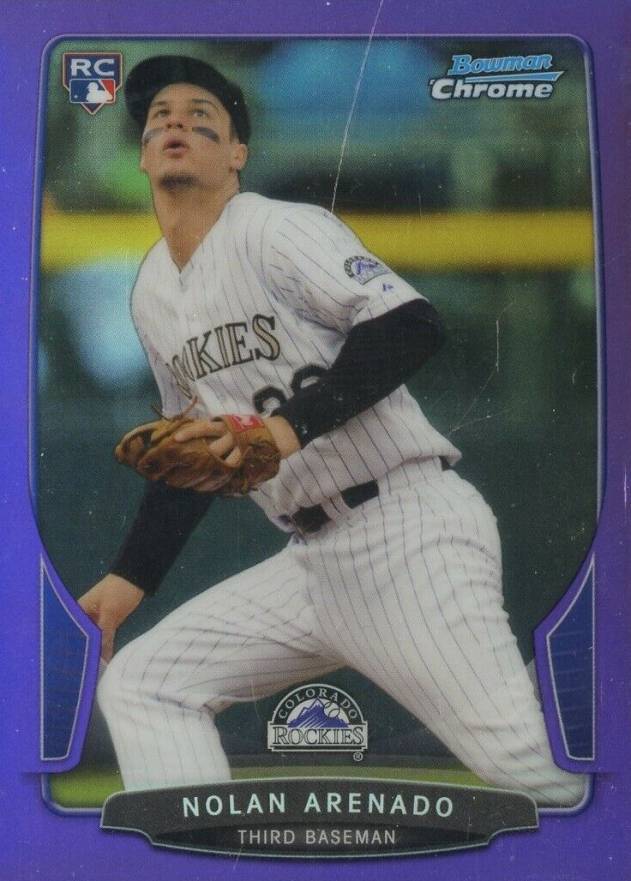 2013 Bowman Chrome Nolan Arenado #24 Baseball Card