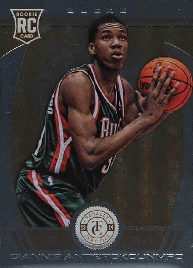 2013 Panini Totally Certified Giannis Antetokounmpo #236 Basketball Card