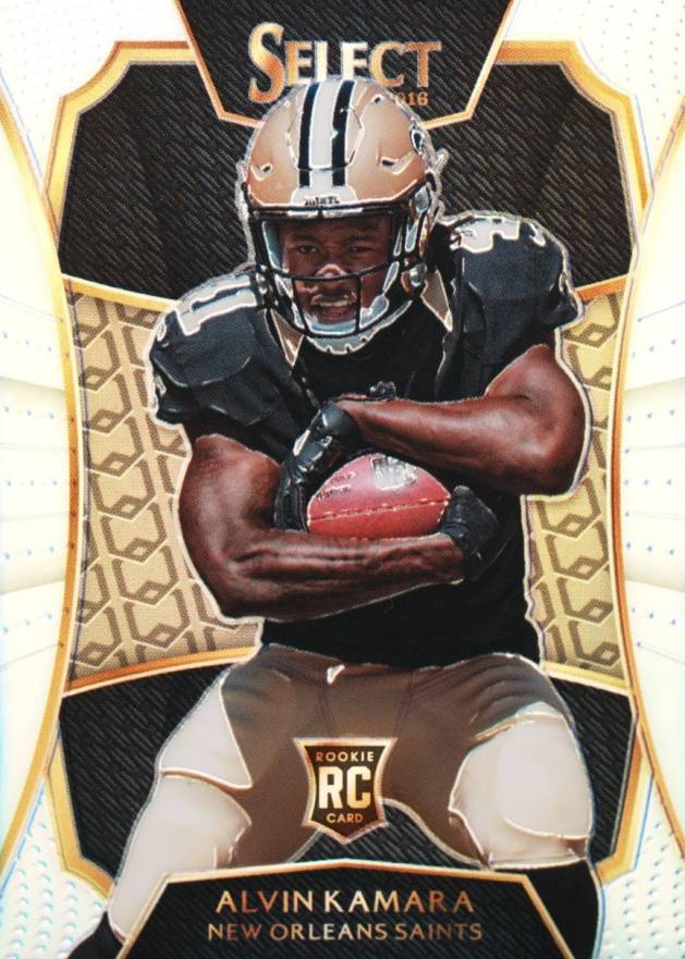 2016 Panini Select '17 NFL Draft XRC Prizm Redemption Alvin Kamara #10 Football Card