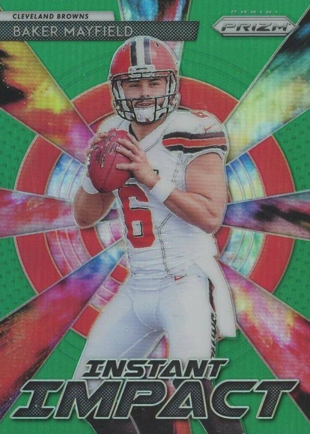 2018 Panini Prizm Instant Impact Baker Mayfield #II-1 Football Card