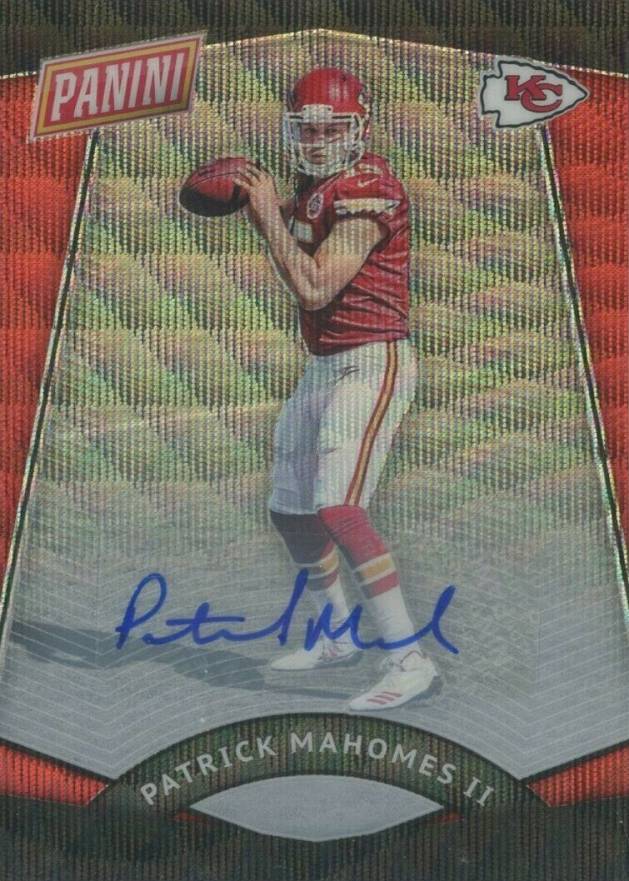 2017 Panini National Convention VIP Patrick Mahomes II #25 Football Card